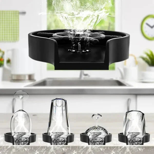 Glass Rinser For Kitchen Sink Automatic Gadget Bazaar