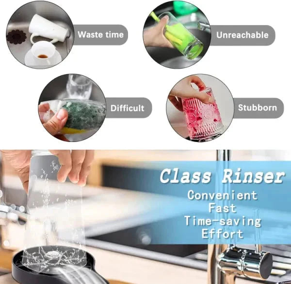 Glass Rinser For Kitchen Sink Automatic Gadget Bazaar